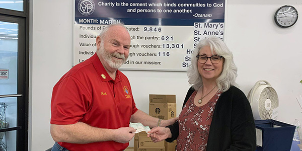 St. Vincent de Paul of Kenosha Check Presentation